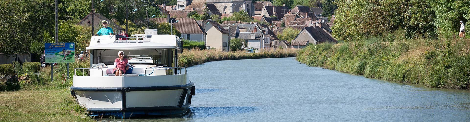 Crucero & alquiler de barco sin necesidad de licencia en Borgoña