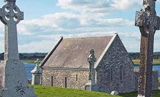 Pierres tombales de Clonmacnoise